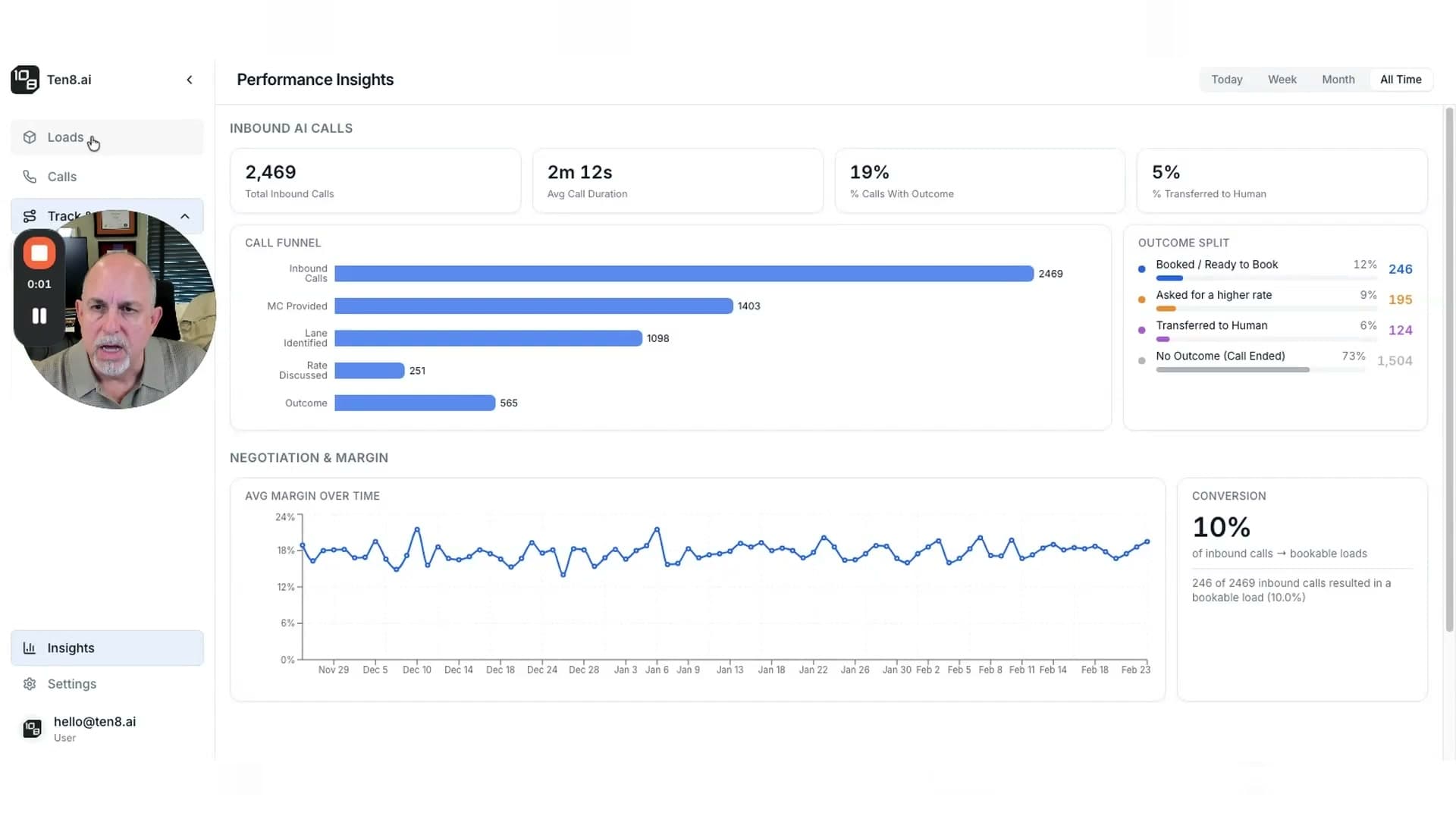 Ten8 AI coworker Demo